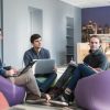 Team collaborating in a modern coworking space in Bangalore