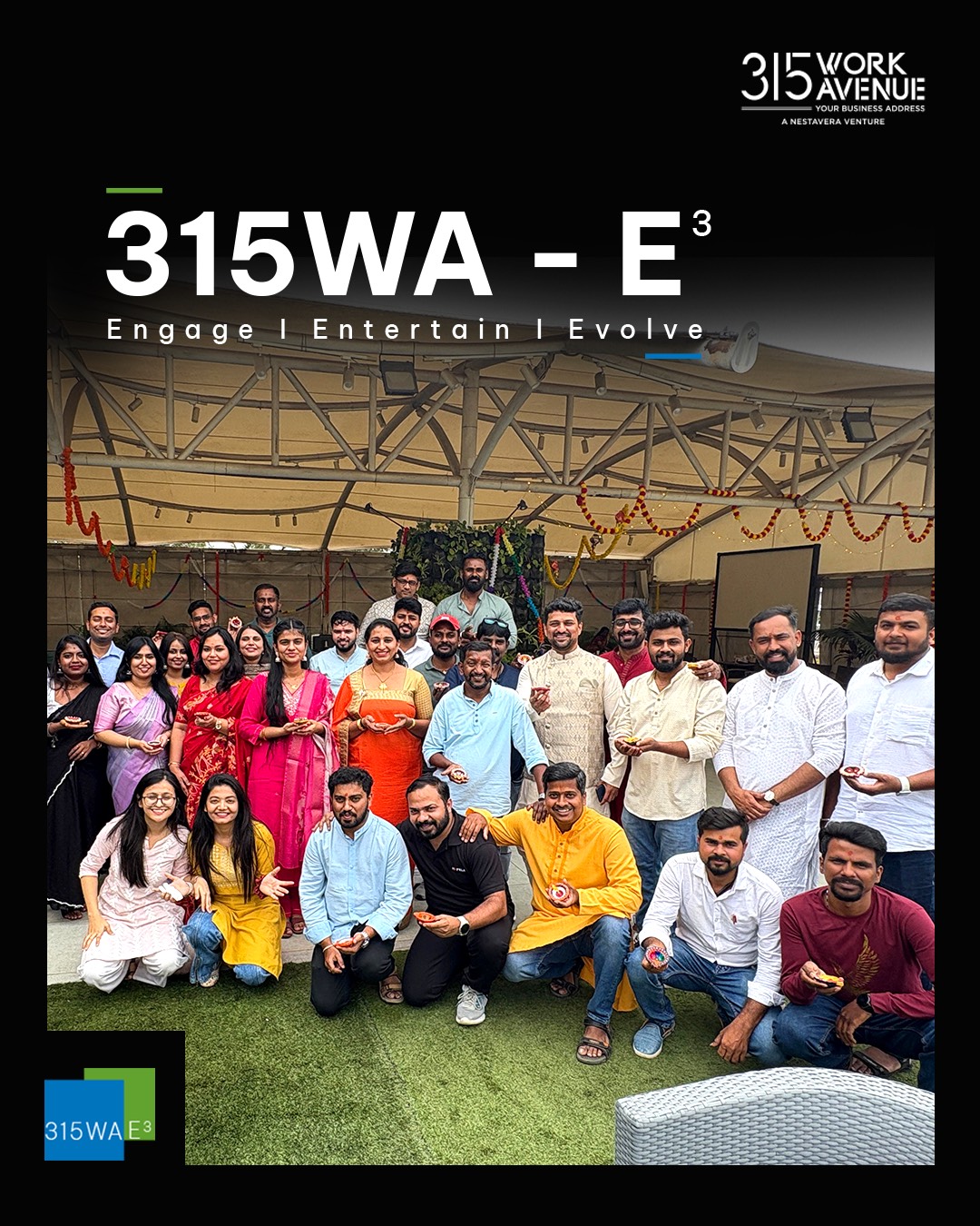 Diwali Celebration at 315Work Avenue