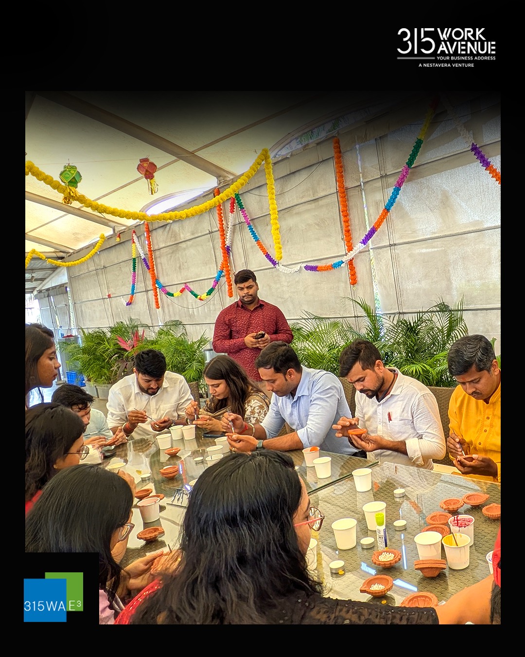 Diwali Celebration at 315Work Avenue