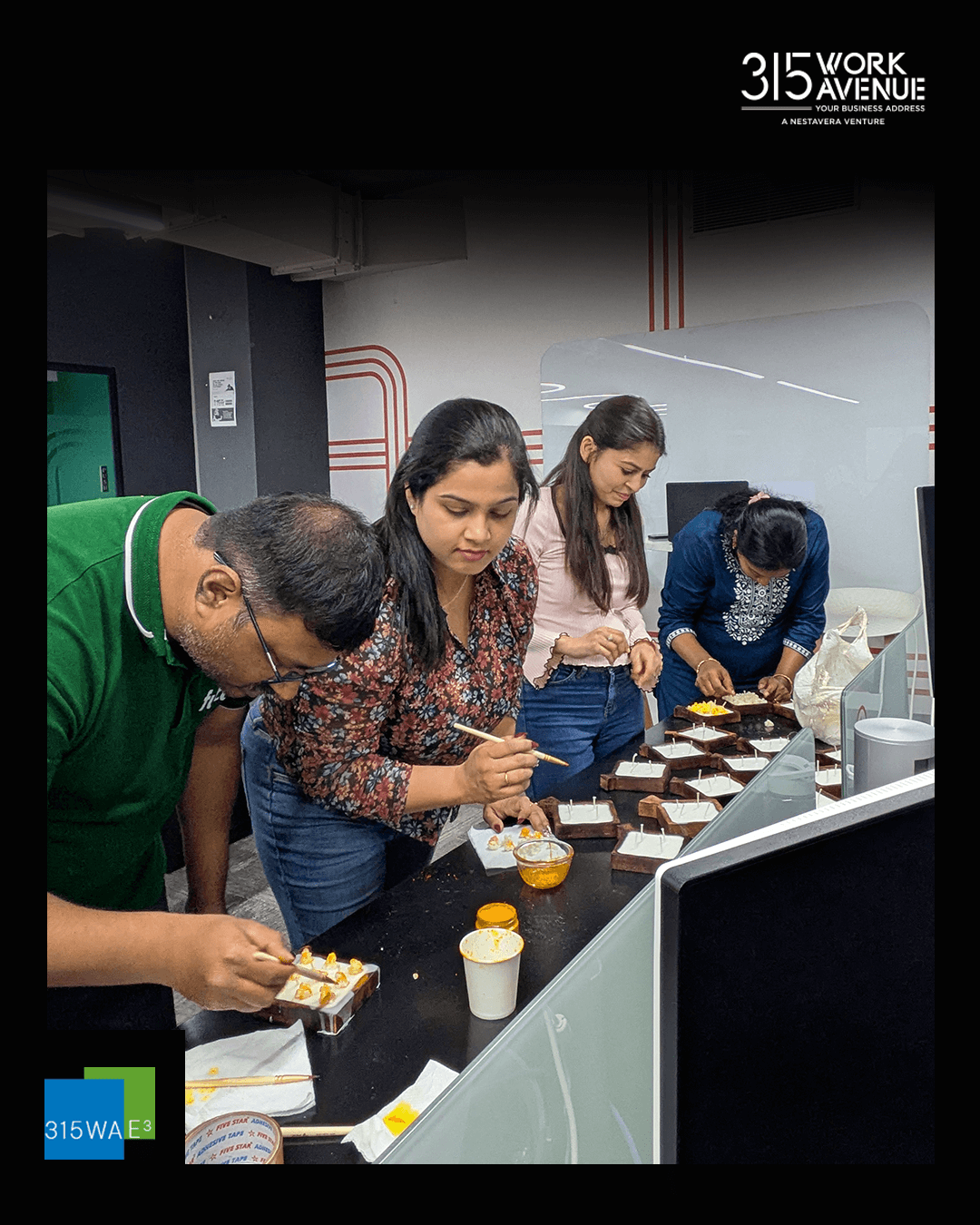 A Candle-Making Experience at 315Work Avenue