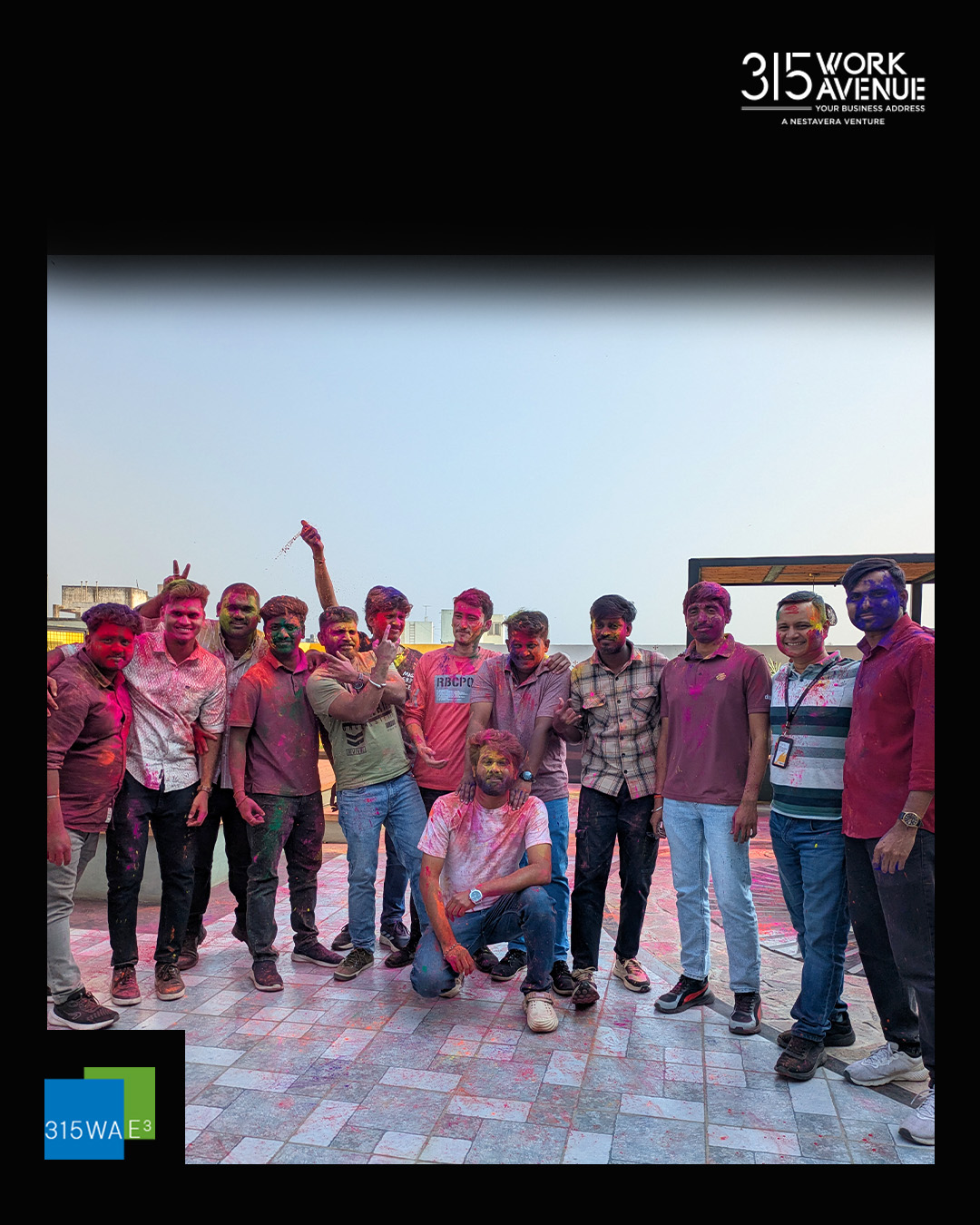 Holi at 315Work Avenue